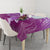 Polynesia Valentine Day Tablecloth Polynesian Sea Turtle Purple Version LT14 - Polynesian Pride