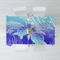 Polynesia Valentine Day Tablecloth Polynesian Sea Turtle Turquoise Version LT14 Turquoise - Polynesian Pride