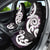 Aotearoa Koru Car Seat Cover Purple Maori Paua Shell Mix Silver Fern