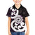 Aotearoa Koru Family Matching Tank Maxi Dress and Hawaiian Shirt Purple Maori Paua Shell Mix Silver Fern