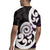 Aotearoa Koru Rugby Jersey Purple Maori Paua Shell Mix Silver Fern