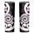 Aotearoa Koru Skinny Tumbler Purple Maori Paua Shell Mix Silver Fern