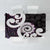 Aotearoa Koru Tablecloth Purple Maori Paua Shell Mix Silver Fern