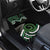 Koru Pounamu Aotearoa Car Mats Maori Paua Shell Mix Silver Fern