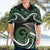 Koru Pounamu Aotearoa Hawaiian Shirt Maori Paua Shell Mix Silver Fern