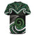 Koru Pounamu Aotearoa Rugby Jersey Maori Paua Shell Mix Silver Fern