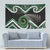 Koru Pounamu Aotearoa Tapestry Maori Paua Shell Mix Silver Fern