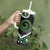 Koru Pounamu Aotearoa Tumbler With Handle Maori Paua Shell Mix Silver Fern