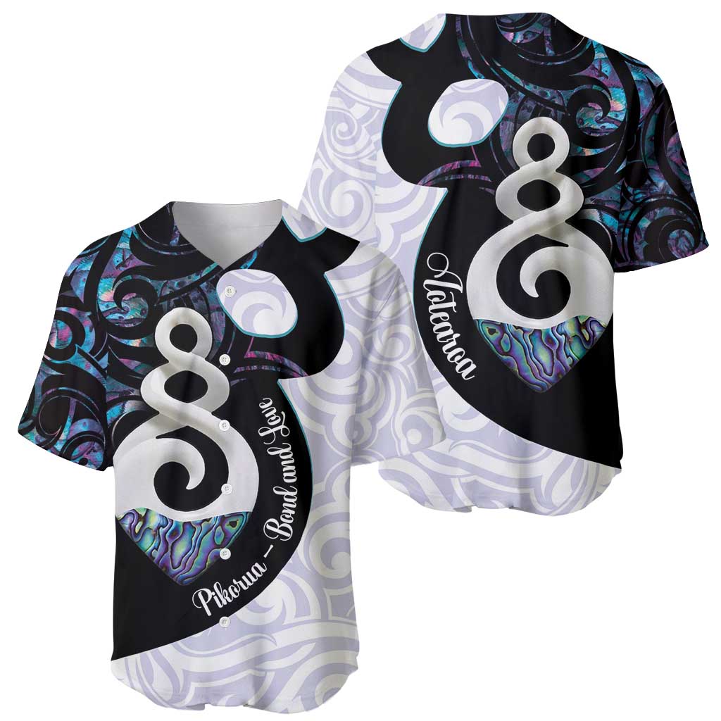 Aotearoa Pikorua Baseball Jersey NZ Twist - Bond And Love LT14 - Polynesian Pride
