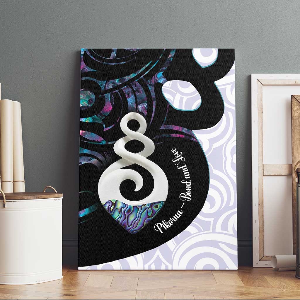 Aotearoa Pikorua Canvas Wall Art NZ Twist - Bond And Love
