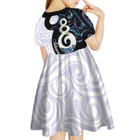 Aotearoa Pikorua Kid Short Sleeve Dress NZ Twist - Bond And Love LT14 - Polynesian Pride