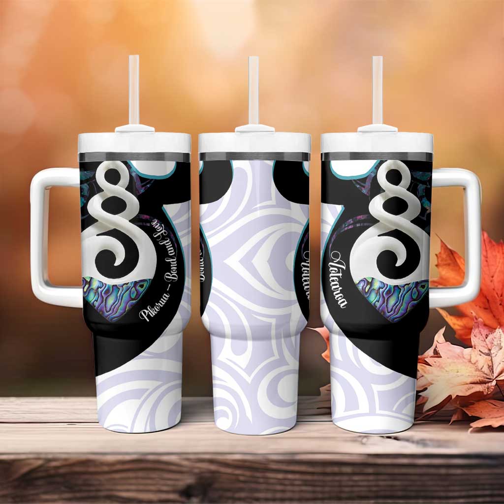 Aotearoa Pikorua Tumbler With Handle NZ Twist - Bond And Love LT14 - Polynesian Pride