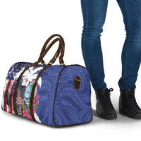 United States Guam Travel Bag USA Eagle Guahan Seal Bougainvillea - Polynesian Pride