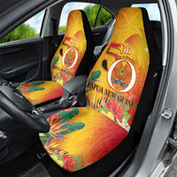 Papua New Guinea Independence Day Car Seat Cover 50th Anniversary Unity in Diversity