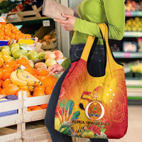 Papua New Guinea Independence Day Grocery Bag 50th Anniversary Unity in Diversity LT14 - Polynesian Pride