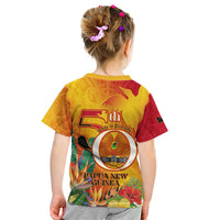 Papua New Guinea Independence Day Kid T Shirt 50th Anniversary Unity in Diversity LT14 - Polynesian Pride