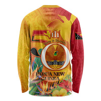 Papua New Guinea Independence Day Long Sleeve Shirt 50th Anniversary Unity in Diversity LT14 - Polynesian Pride