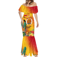 Papua New Guinea Independence Day Mermaid Dress 50th Anniversary Unity in Diversity LT14 - Polynesian Pride