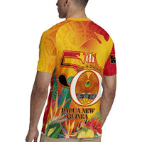 Papua New Guinea Independence Day Rugby Jersey 50th Anniversary Unity in Diversity LT14 - Polynesian Pride