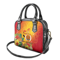 Papua New Guinea Independence Day Shoulder Handbag 50th Anniversary Unity in Diversity LT14 - Polynesian Pride
