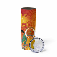 Papua New Guinea Independence Day Skinny Tumbler 50th Anniversary Unity in Diversity
