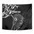 Personalised New Zealand Silver Fern Lacrosse Tapestry Aotearoa Maori Pattern