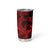 Polynesian Tumbler Cup Red Hawaiian Tribal Hammerhead Shark