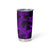 Polynesian Tumbler Cup Purple Hawaiian Tribal Hammerhead Shark