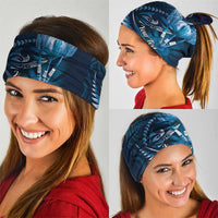 Personalised All Blue New Zealand Darts Neck Gaiter Aoteroa Fern Maori Galaxy Style LT14 - Polynesian Pride