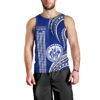Hawaii Waiakea High School Men Tank Top Polynesian Kakau Pattern LT14 - Polynesian Pride