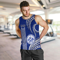 Hawaii Waiakea High School Men Tank Top Polynesian Kakau Pattern LT14 - Polynesian Pride