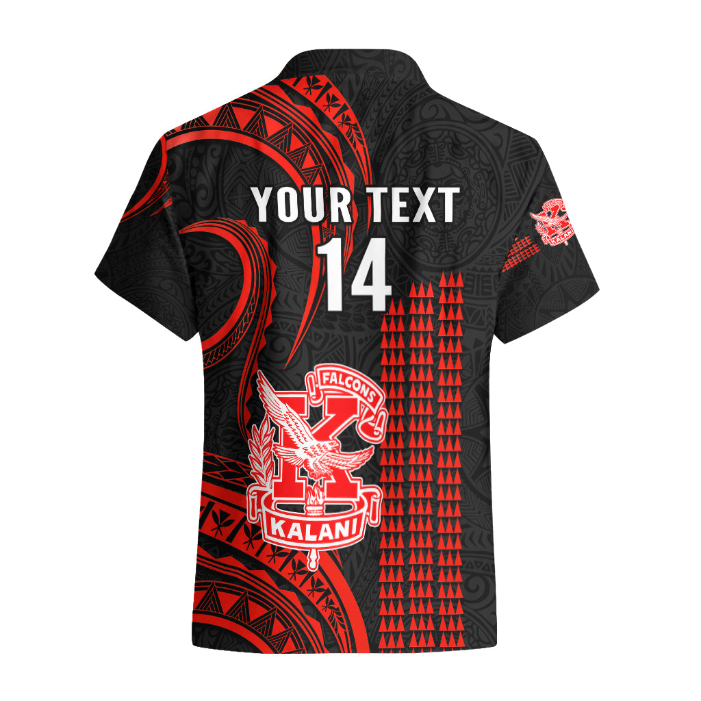 Personalised Hawaii Kalani High School Hawaiian Shirt Polynesian Kakau Pattern LT14 - Polynesian Pride