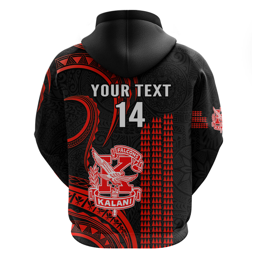 Custom Hawaii Kalani High School Hoodie Polynesian Kakau Pattern LT14 - Polynesian Pride