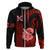 Custom Hawaii Kalani High School Hoodie Polynesian Kakau Pattern LT14 Zip Hoodie Red - Polynesian Pride