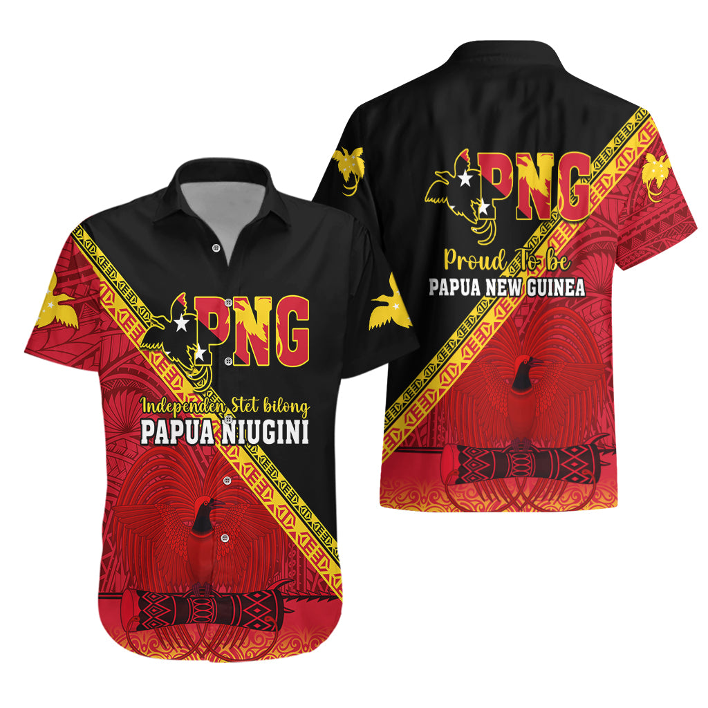 Papua New Guinea Hawaiian Shirt Independen Stet bilong Papua Niugini Unique Version LT14 - Polynesian Pride