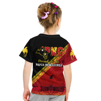 Papua New Guinea Kid T Shirt Independen Stet bilong Papua Niugini Unique Version LT14 - Polynesian Pride