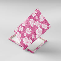 Pink Bula Fiji Masi Hibiscus Seamless Canvas Wall Art