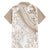 Polynesia Hawaiian Shirt Polynesian Tropical Flowers Beige Pastel Vibes LT14 - Polynesian Pride