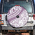 Polynesia Spare Tire Cover Polynesian Tropical Flowers Purple Pastel Vibes LT14 - Polynesian Pride