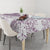 Polynesia Tablecloth Polynesian Tropical Flowers Purple Pastel Vibes LT14 - Polynesian Pride