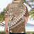 Beige Bula Fiji Hawaiian Shirt Fijian Language Week Tapa Cloth - Pastel