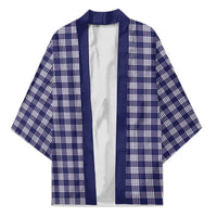 Navy Blue Japanese Palaka Pride Kimono LT14 Unisex Navy Blue - Polynesian Pride