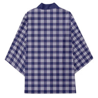 Navy Blue Japanese Palaka Pride Kimono LT14 - Polynesian Pride