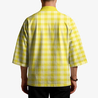 Yellow Japanese Palaka Pride Kimono LT14 - Polynesian Pride
