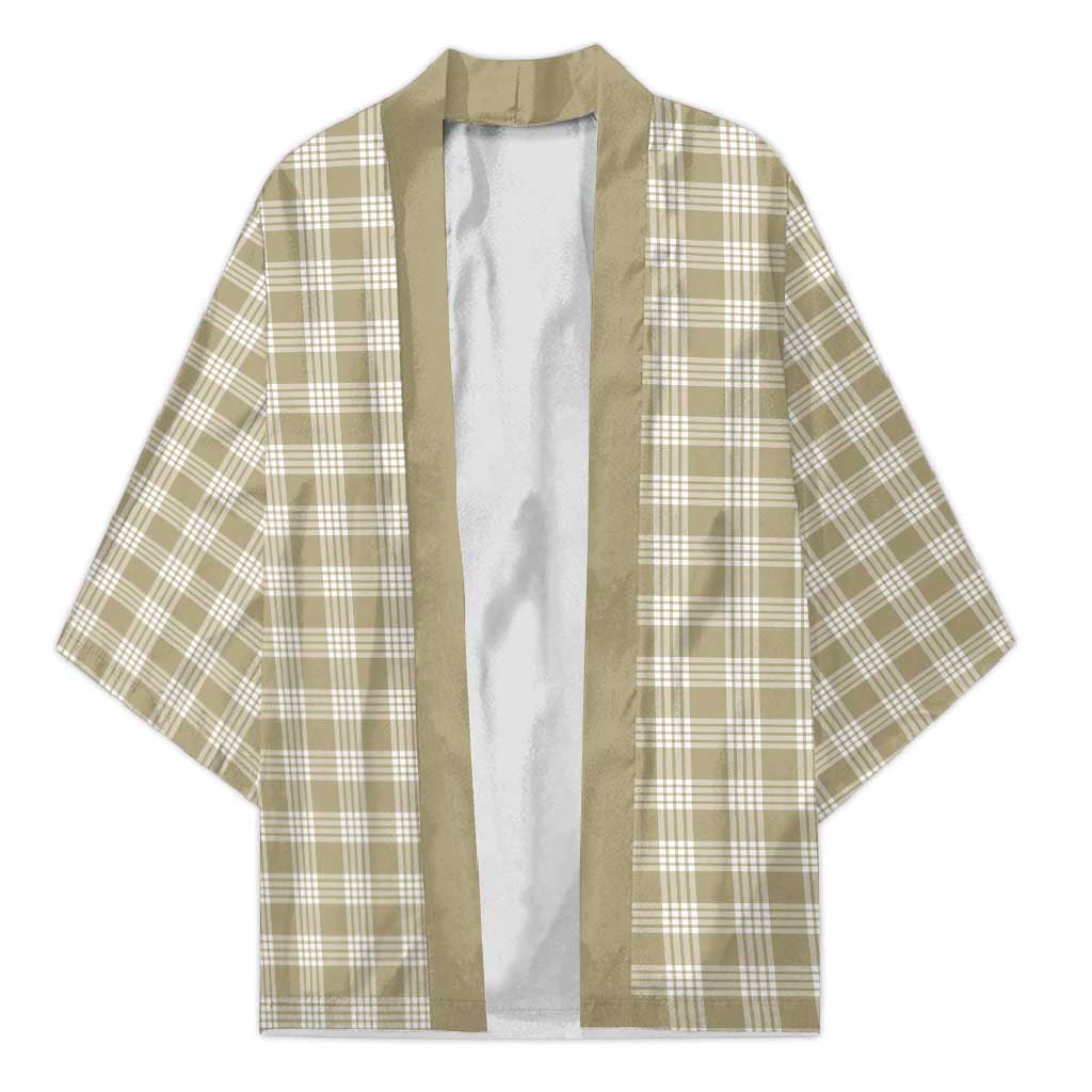 Khaki Japanese Palaka Pride Kimono LT14 Unisex Khaki - Polynesian Pride