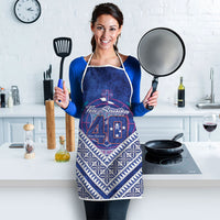 Toa Samoa Rugby Apron 40th Anniversary Samoan Siapo Pattern LT14 - Polynesian Pride