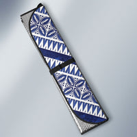 Toa Samoa Rugby Auto Sun Shade 40th Anniversary Samoan Siapo Pattern LT14 - Polynesian Pride