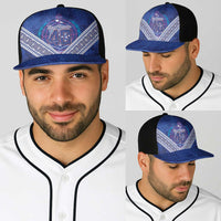 Toa Samoa Rugby Baseball Net Cap 40th Anniversary Samoan Siapo Pattern LT14 - Polynesian Pride