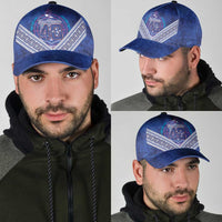 Toa Samoa Rugby Classic Cap 40th Anniversary Samoan Siapo Pattern LT14 - Polynesian Pride