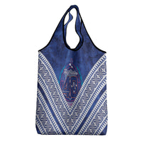 Toa Samoa Rugby Grocery Bag 40th Anniversary Samoan Siapo Pattern LT14 - Polynesian Pride
